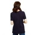 thumbnail image 2 of US Blanks US115 Ladies Short-Sleeve Loose Fit Boyfriend Tee, 2 of 2