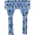 thumbnail image 2 of North Carolina Tar Heels 100% Cotton, 84" x 15" Curtain Valance, 1 Panel, 2 of 2