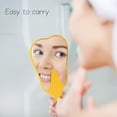 thumbnail image 4 of Espejo de mano Dental aleatorio, espejo de mano con forma de diente Molar con mango para salón de oficina Dental, peluquería y belleza, 4 of 8