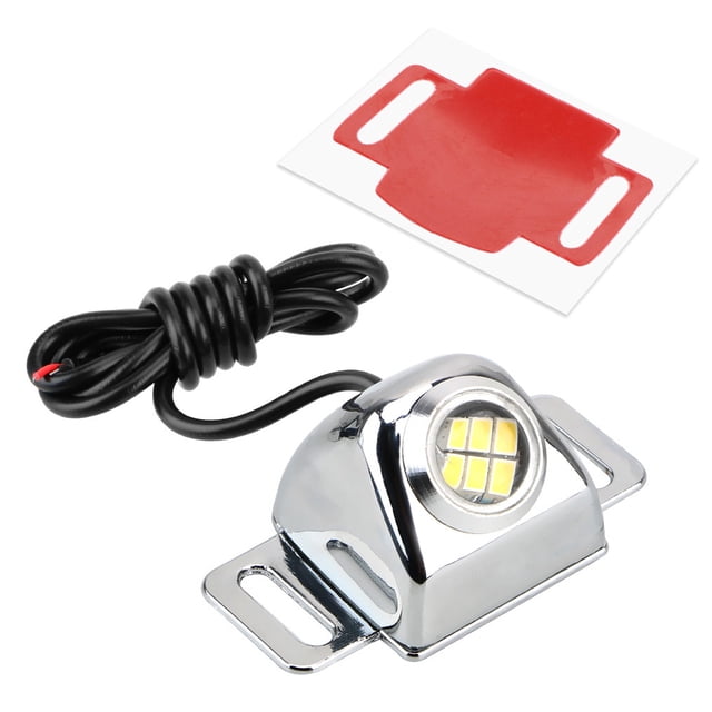 Sidaley Luz de marcha atrás Bombilla trasera Estacionamiento Marcha atrás Aleación de aluminio Luz general Brillo Luz de advertencia intermitente Cámaras de salpicadero de coche Blanco Sidaley VI018542-02B