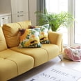 thumbnail image 5 of Set of 2 Square Sunflower Throw Pillow Covers, 5 of 5