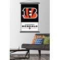 thumbnail image 3 of NFL Cincinnati Bengals - Logo 21 Wall Poster with Magnetic Frame, 22.375" x 34", 3 of 4