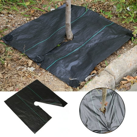 Fnochy Clearance Barrier Fabric Ground Cover Membrane - Heavy Duty UV-Resistant Garden Mat for Landscaping Flower Beds Pathways and Weed Control - Durable & Easy to Install