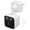 White - EU Plug, variant on YAHHU 3MP Indoor Security Camera with Clock, 1080P HD WiFi Wireless Plug-in Baby and Pet Camera with Motion Detection, 2-Way Audio, Color Night Vision, Cloud/SD Storage, US Plug