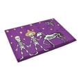 thumbnail image 3 of MKHERT Skulls Purple Doormat Rug Home Decor Floor Mat Bath Mat 23.6x15.7 inch, 3 of 3