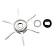 thumbnail image 1 of Accesorio de arrastre Star para carrete de pesca, modificado, práctico, resistente, de repuesto, con llave de descarga de freno, ligero, de metal de Astilla, 1 of 8