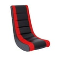 thumbnail image 1 of THE CREW FURNITURE Chaise de Jeu Vidéo Rocker Classique, Petit, Noir/rouge, 1 of 1