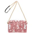 thumbnail image 2 of FORMRS Women Crossbody Purse with Chain Strap Vegan Leather Shoulder Handbag, Bunny Love Blooms, 2 of 7