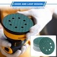 thumbnail image 5 of 50 Pcs Sanding Discs 5 Inch 8 Hole 240 Grit Hook and Loop Sandpaper Universal for Automotive Repair Blue, 5 of 7