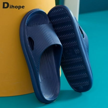 

2021 New Home Slippers Men Women Couples Flip Flops EVA Flat Shoes Indoor Bathroom Sandals Non-slip Summer Sandalias Breathable