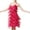 Hot Pink, variant on LYXSSBYX Homecoming Dresses for Women Women's Fashion Suspender Crewneck Sequin Feather Sleeveless Solid Mini Dress