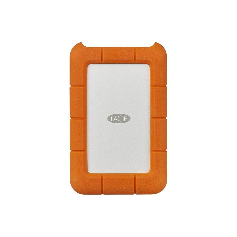 美品　LACIE RUGGED USB-C 4TB 外付けHDD LaCie Rugged 4TB USB-C Portable External Hard Drive - Data Storage