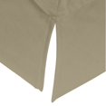 thumbnail image 4 of Samlisa Womens Cropped Workout Tank Tops Summer Loose Fit Sleeveless Yoga Tops Irregular Hem Side Slit Running Gym Fitness T Shirts Tees 0630S*Khaki S, 4 of 6