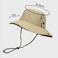 thumbnail image 6 of Wide Brim Sun Hat for Women Men UV Sun Protection Bucket Hat Summer Outdoor Beach Hat for Fishing Hiking, 6 of 8