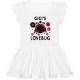 thumbnail image 3 of Inktastic Valentine's Day Gigi's Lovebug Girls Toddler Dress, 3 of 5