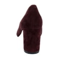 thumbnail image 4 of Aerosoles Betsy Women's Heels Deep Aubergine Suede Size 8 W, 4 of 8