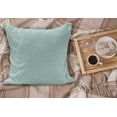 thumbnail image 2 of Circle Fluffy Throw Pillow Cushion Cover, Eastern Style Compact Design Ocean Inspired Wavy Lines and Polka Dots Aquatic, Rectangle Accent Pillow Case, 36" x 16", Sky Blue White, by Ambesonne, 2 of 5