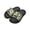 Camo Smile Dinosaurs, variant on Cartoon Giraffe Open Toe Sandals Comfortable Girls Sandals for Beach Pool Bathroom Lightweight Beach Sandals for Woman, Yellow