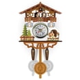 thumbnail image 2 of Wosthever Clock Bird Antique Retro Pendent Wall-mounted Decor Wall Pendulum Home Decoration for Living Room Bedroom Supplies Type4 NO4, 2 of 6