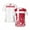 4, variant on Exclusive design Denmark Flag Flag Grain 3D Printed Men For Running Bike Soccer Tennis Fitness Sports tshirt Mesh Short T-shirt