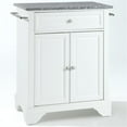 thumbnail image 4 of Pemberley Row Solid Granite White Kitchen Island Rectangular Portable Adjustable 35" Unassembled, 4 of 7
