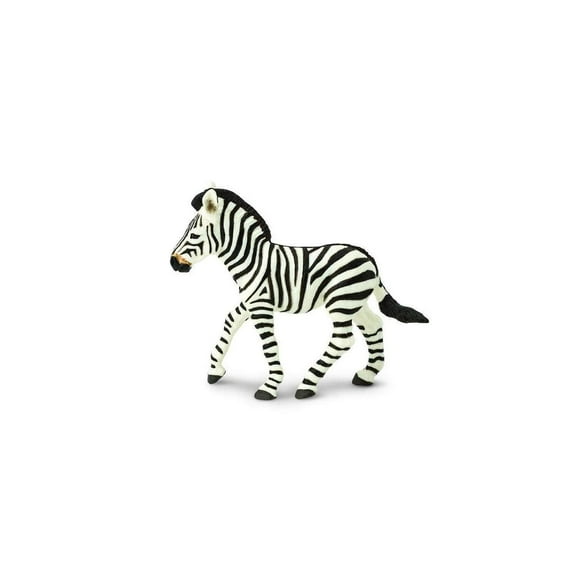 Safari Ltd. Zebra Foal Figurine - Lifelike 3.5" Figure - Educational Toy for Boys, Girls, and Kids Ages 3 