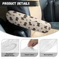thumbnail image 6 of Yuyamidu Dachshund Car Armrest Cover Dog Car Armrest Protective Cover 1 Pair Car Seat Arm Rest Cover Replacement Cute Auto Armrest Handle Cover Accessories, 6 of 7