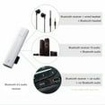 thumbnail image 4 of Smart Voice Translation Headset Wireless Stereo wireless Bluetooth Bluetooth Mini Languages Translator Headphone,White, 4 of 9