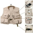 thumbnail image 3 of Multi Pocket Waistcoat Trout Fishing Gear Accessories Multifunctional, 3 of 13