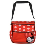 Disney Minnie Mid Sized Diaper Bag, Red