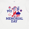 thumbnail image 4 of Inktastic My 1st Memorial Day with Cupcake and Stars Boys or Girls Baby T-Shirt, 4 of 5