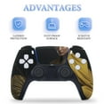 thumbnail image 4 of Skin Sticker for PS5 Slim Standard PS5 Pro Disc Digital Edition Console and Controllers Decals for Playstation 5 (Guyi,PS5 Slim Disc Edition), 4 of 5