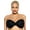 Black, variant on | Body Luxe Strapless Contour Bra | Hypoallergenic | No Show | Adjustable (Black, 34DD)