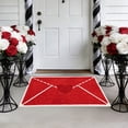 thumbnail image 4 of zhangmingg Valentine's Day Heart Envelope Design Welcome Doormat for Home Floor and Carpet, 4 of 4