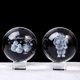 thumbnail image 4 of Adornos Bola de cristal de Navidad Bola de grabado de Papá Noel Decoración de mesa de Navidad Bola de cristal Adornos navideños transparentes, 4 of 5