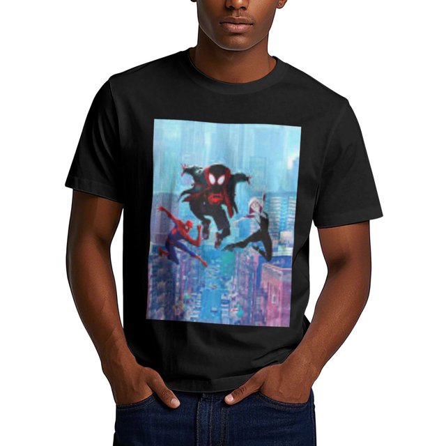 Spider-Man 180g Adult Polyester Crew Neck T-Shirt - Ironing