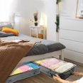 thumbnail image 1 of Feltree Under Bed Storage Bag Large Capacity Under Bed Storage Container with Reinforced Handles Foldable Non-Woven Under Bed Storage Box Can Store Blankets Pillows, 1 of 8