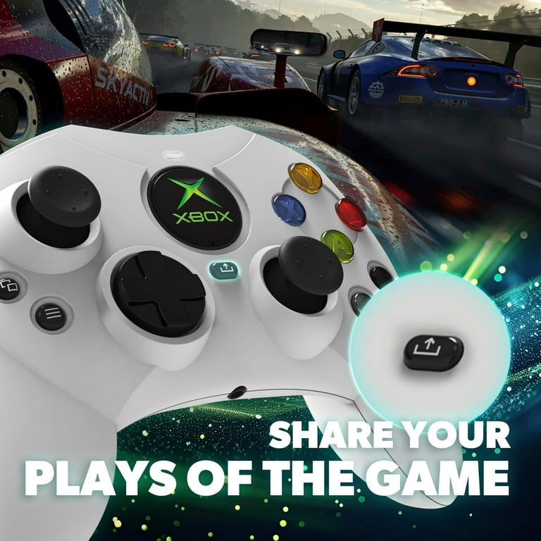 Hyperkin M01618-WH Wired Controller For Xbox White - Walmart.com