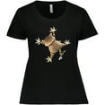 thumbnail image 3 of Inktastic Don't Let the Cat out Women's Plus Size T-Shirt, 3 of 5