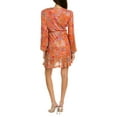 thumbnail image 2 of ONE 33 SOCIAL womens ONE33SOCIAL The Daria Mini Dress, 10, Orange, 2 of 3