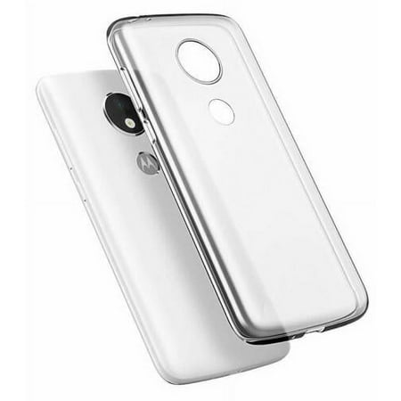 For Motorola Moto E5 Play Case, Clear TPU Protective Cover Armor, Shock Adsorption, Drop Protection, Lifetime Protection
