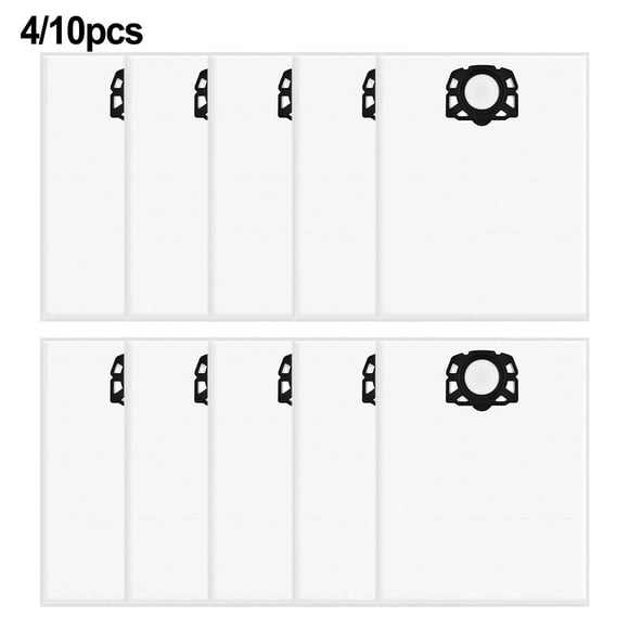4pcs Vacuum Cleaner Dust Bag For Karcher WD4/WD5/WD6/MV4/MV5/MV6/WD5P/WD6P/KFI 487 Vacuum Cleaner Accessories