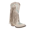 thumbnail image 2 of Roper Womens Dolly Fringe Snip Toe Pull On Cowboy  Mid Calf Boots, 2 of 5