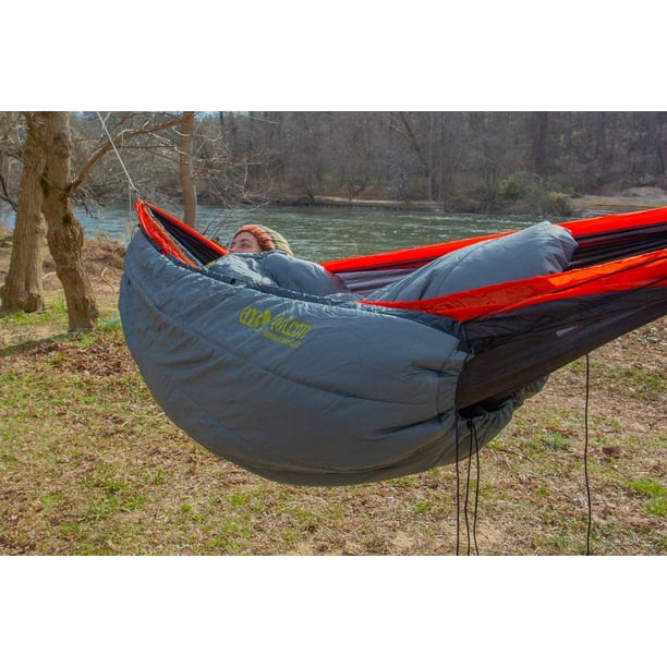 Eno Insulated Camping Travel Vulcan UnderQuilt Hammock, Storm, One