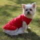 thumbnail image 3 of Falda para perro de color sólido, dobladillo plegable simple a la moda, ropa para perros de primavera y verano, falda para perros pequeños 1492, 3 of 5