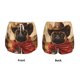 thumbnail image 3 of Balery Western French Bulldog Cowboy Pantalones cortos deportivos para mujer con forro y dos bolsillos, elásticos, para entrenamiento, gimnasio, yoga-Small, 3 of 7