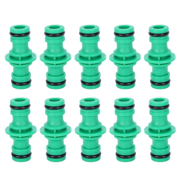 Acoplador rápido de manguera de agua, 10 piezas Conector de manguera de manguera de agua recta Conectores rápidos Diseño aerodinámico