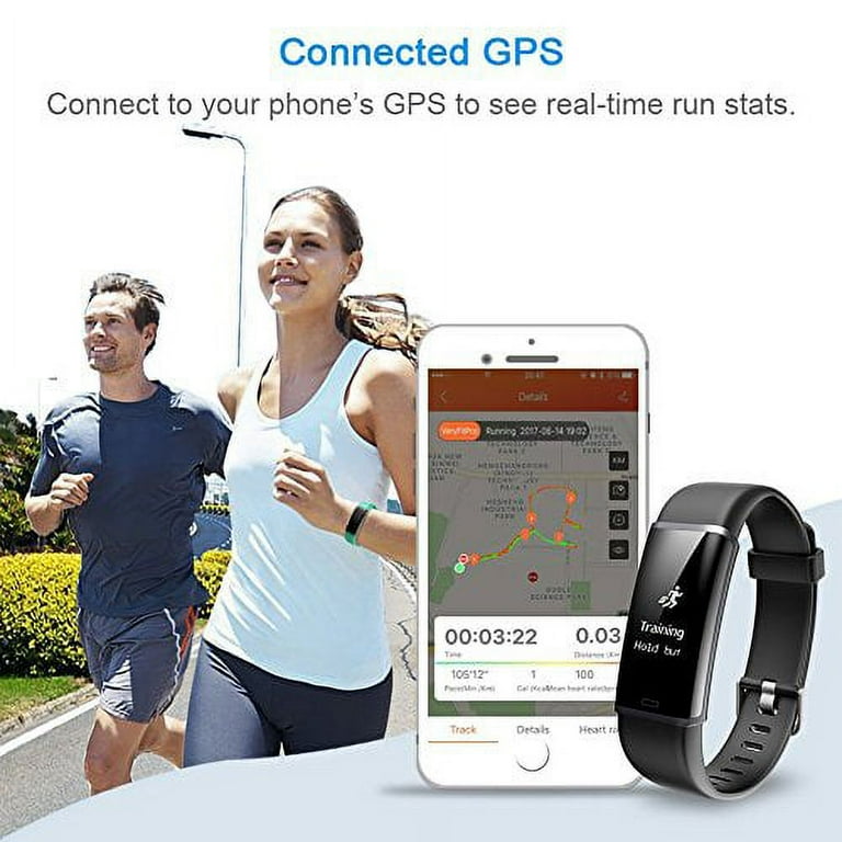 Letscom id130plus hr fitness tracker sale