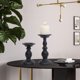 thumbnail image 5 of Decoración hogareña Gwong Hermoso tacto festivo de metal retro de estilo retro con candea delicado contenedor de vela para el hogar Gwong 21080043, 5 of 6