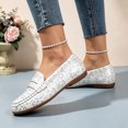thumbnail image 5 of Willtoo Women's Comfortable Loafers Slip On Business Casual Dress Shoes Lightweight Office Work Flats Everyday Walking Shoes for Women, 5 of 6